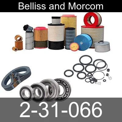 Image of 2-31-066 for belliss and morcom air compressor