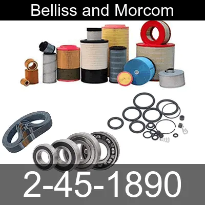 Image of 2-45-1890 for belliss and morcom air compressor