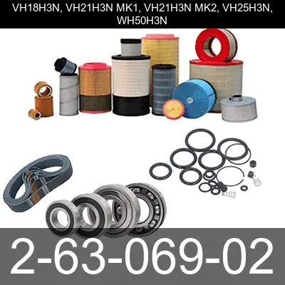 Image of 2-63-069-02 for belliss and morcom air compressor