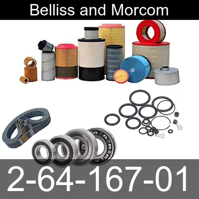 Image of 2-64-167-01 for belliss and morcom air compressor