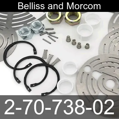 Image of 2-70-738-02 for belliss and morcom air compressor