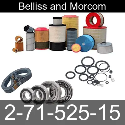 Image of 2-71-525-15 for belliss and morcom air compressor
