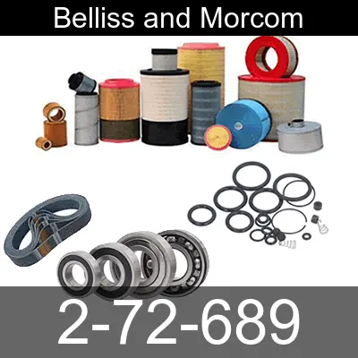 Image of 2-72-689 for belliss and morcom air compressor