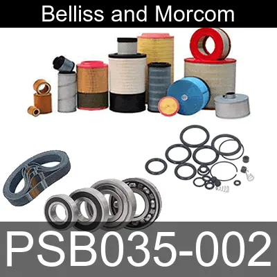 Image of PSB035-002 for belliss and morcom air compressor